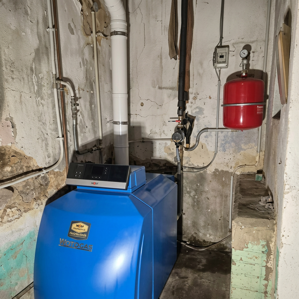 Remplacement chaudière mazout — après