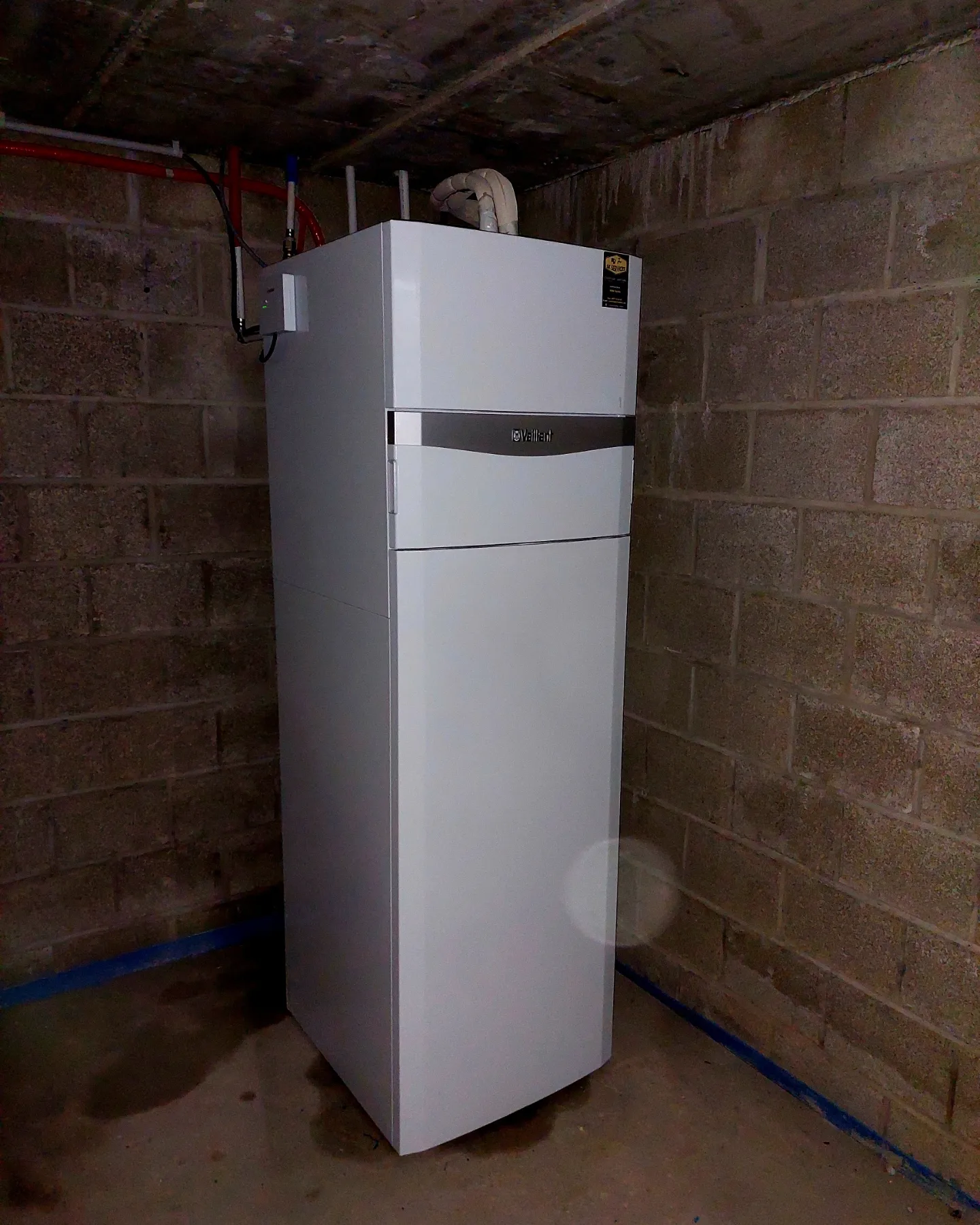 Chaudière Vaillant cave technique